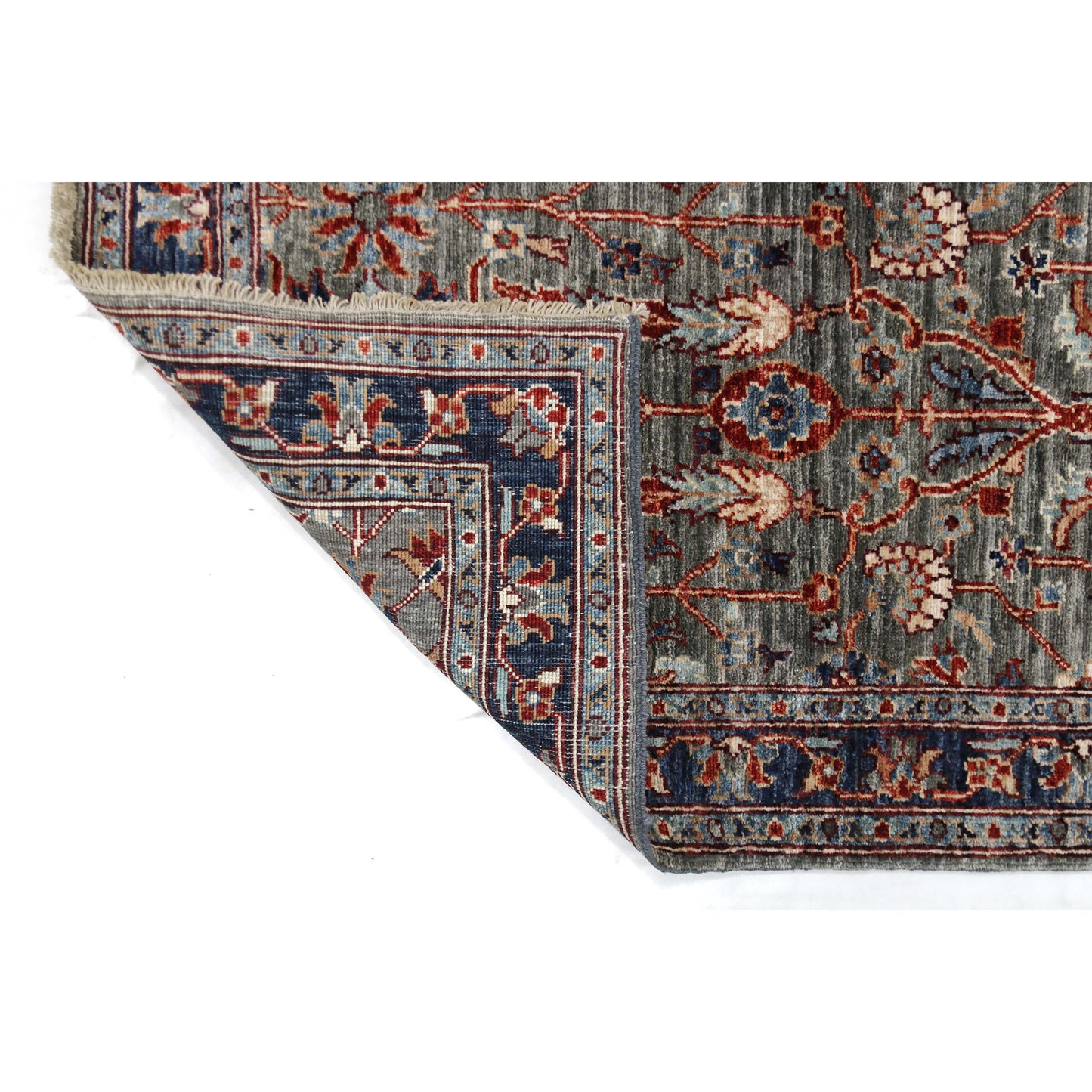 ARYANA ARYA GREEN / NAVY 2'5" X 9'11"