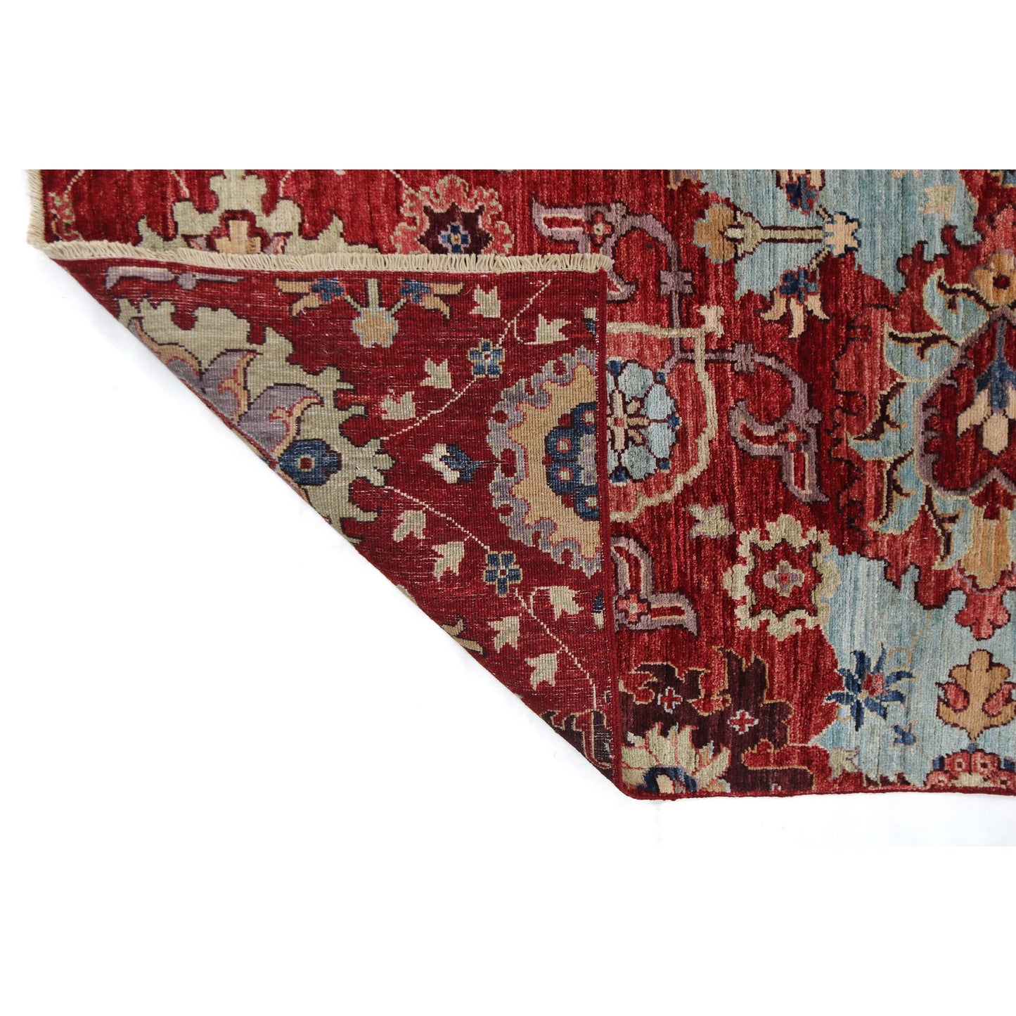 ARYANA PERAB RED / CAMEL 2'7" X 18'1"