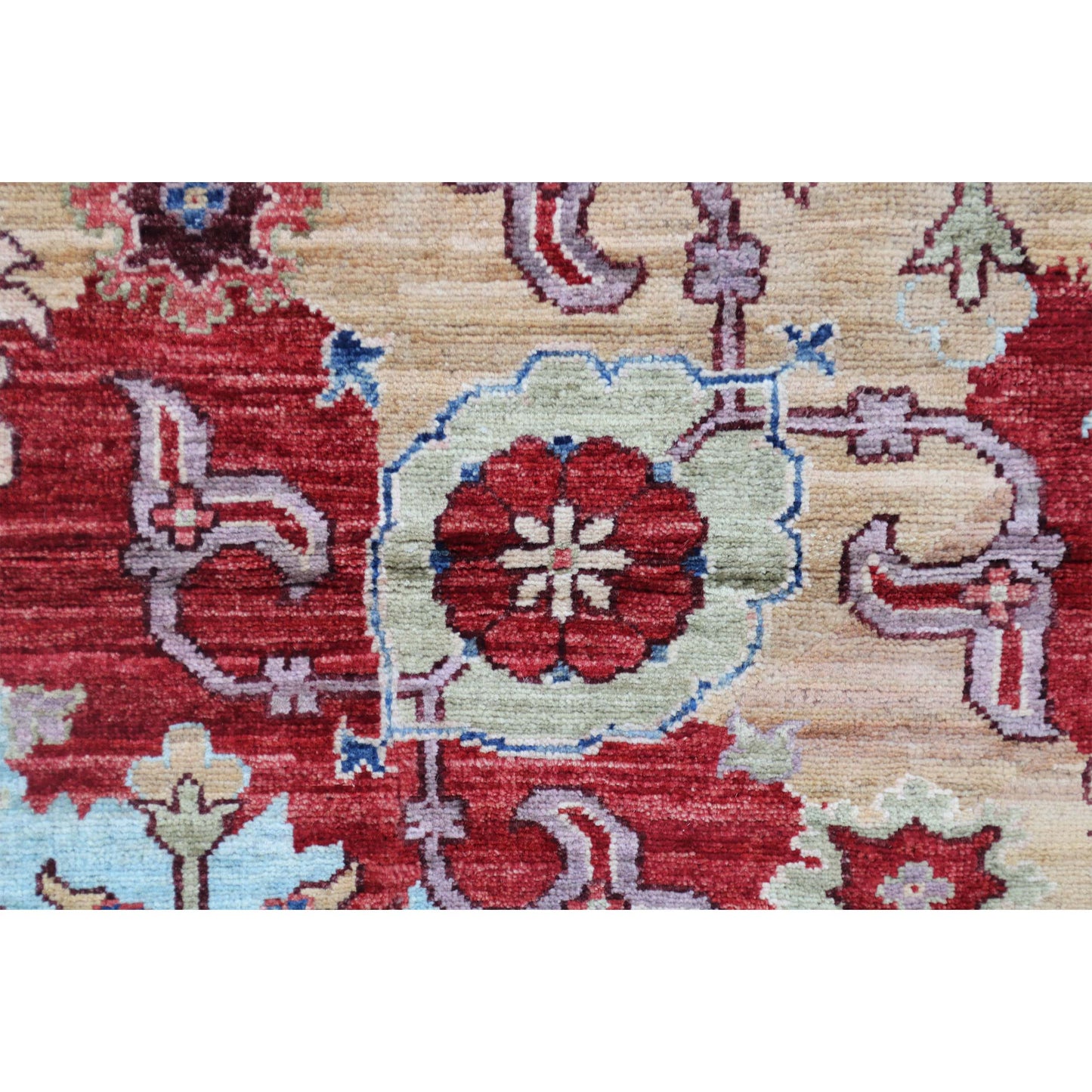 ARYANA PERAB RED / CAMEL 2'7" X 18'1"