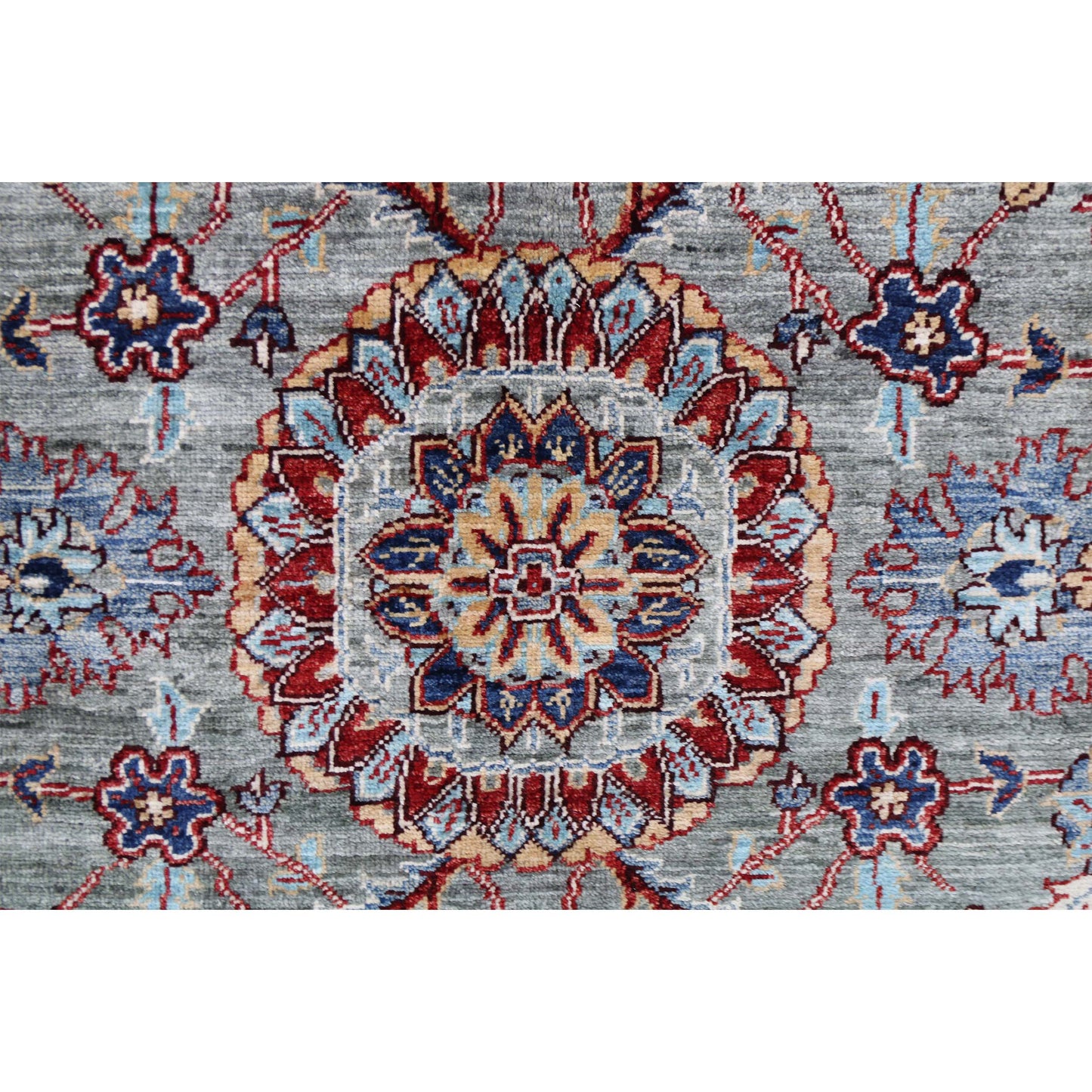 ARYANA ARYAN LIGHT GREEN / BLUE 5'11" X 8'8"