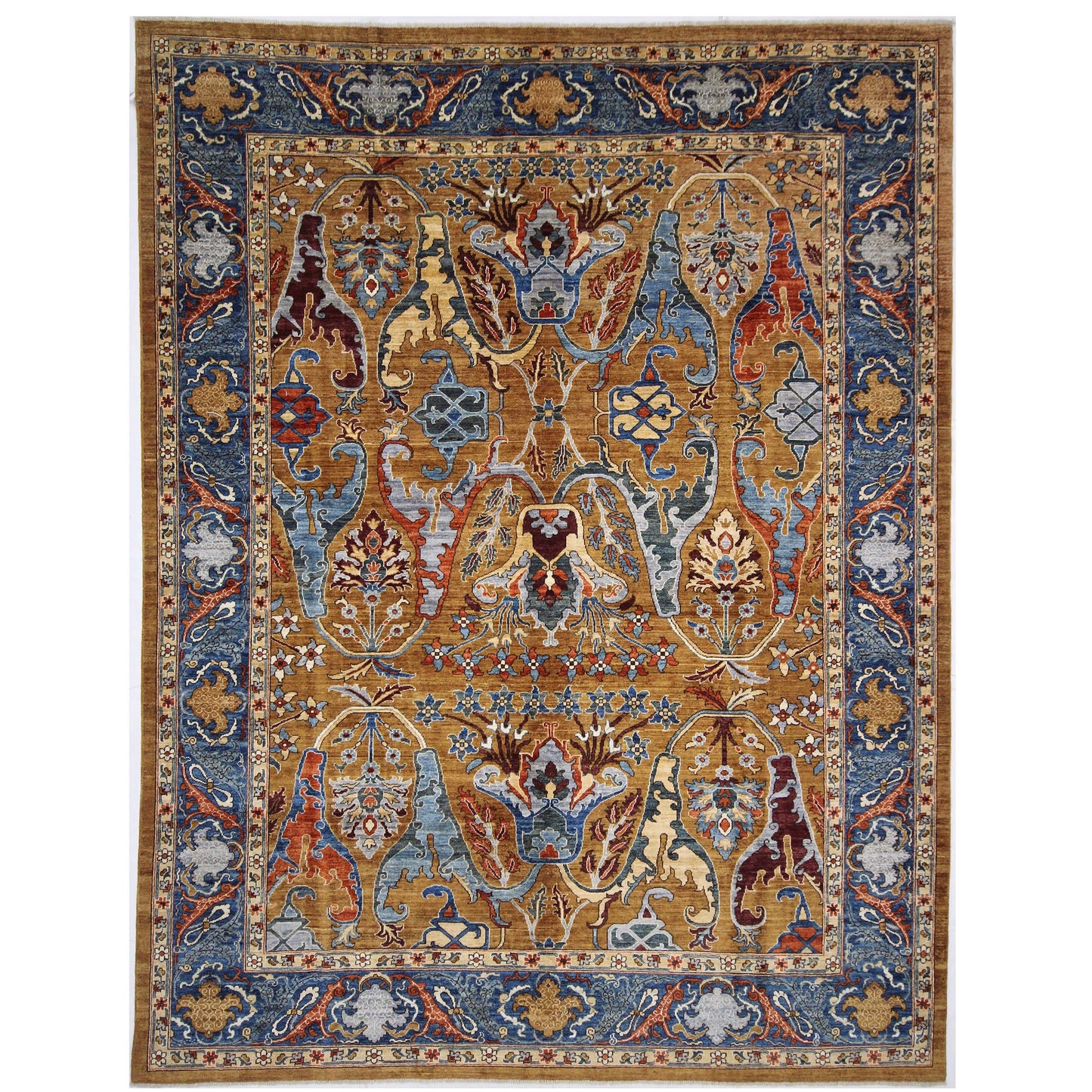 ARYANA BIJAR GOLD / RED 9'1" X 11'10"