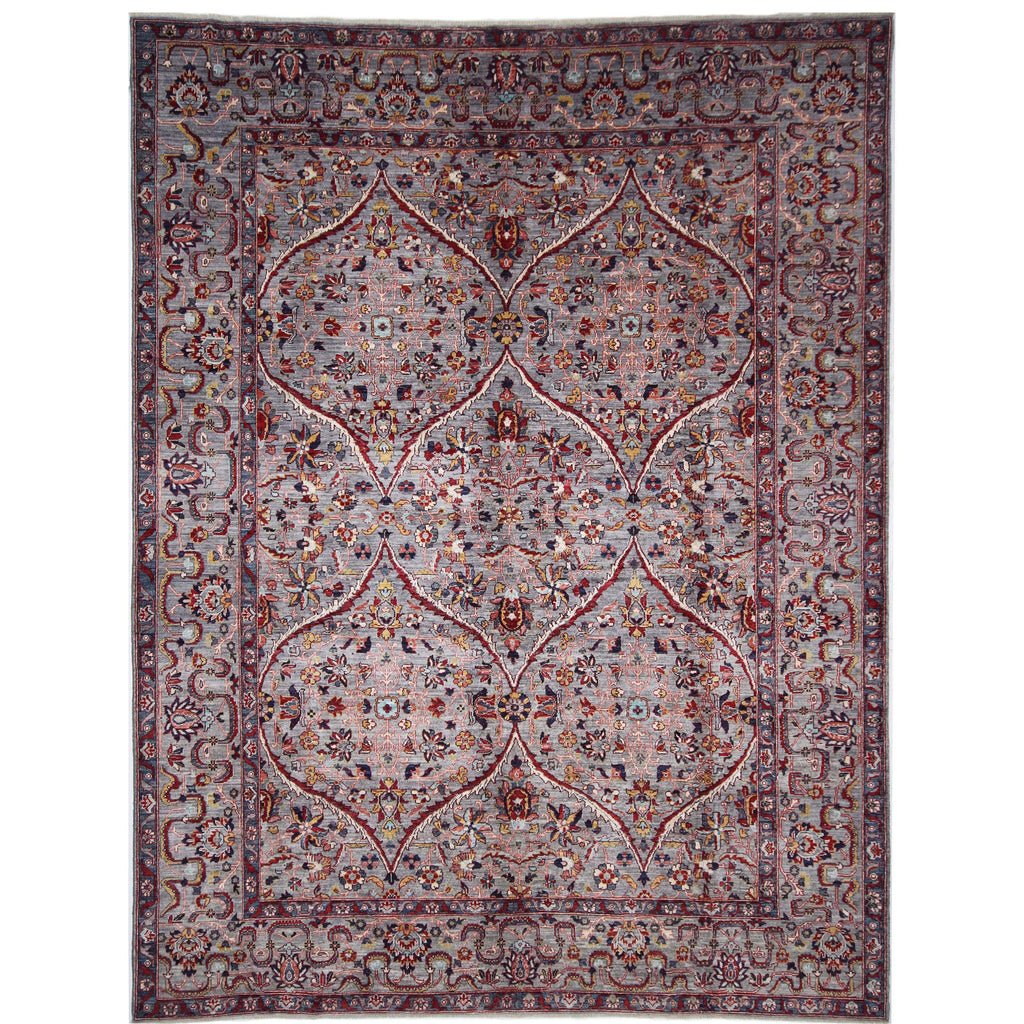ARYANA ARYAN GREY / RED 9' X 11'7"