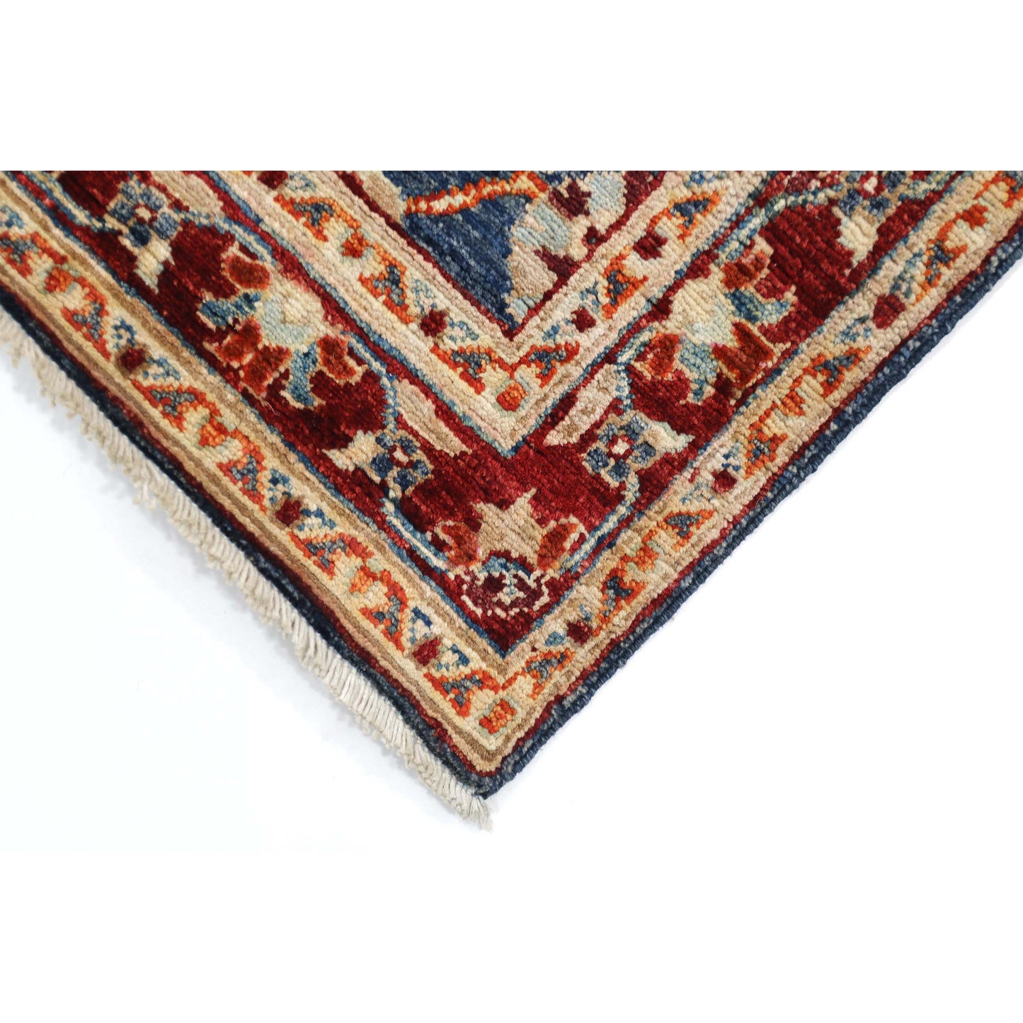 ARYANA ARYAN NAVY / RED 2'4" X 17'11"