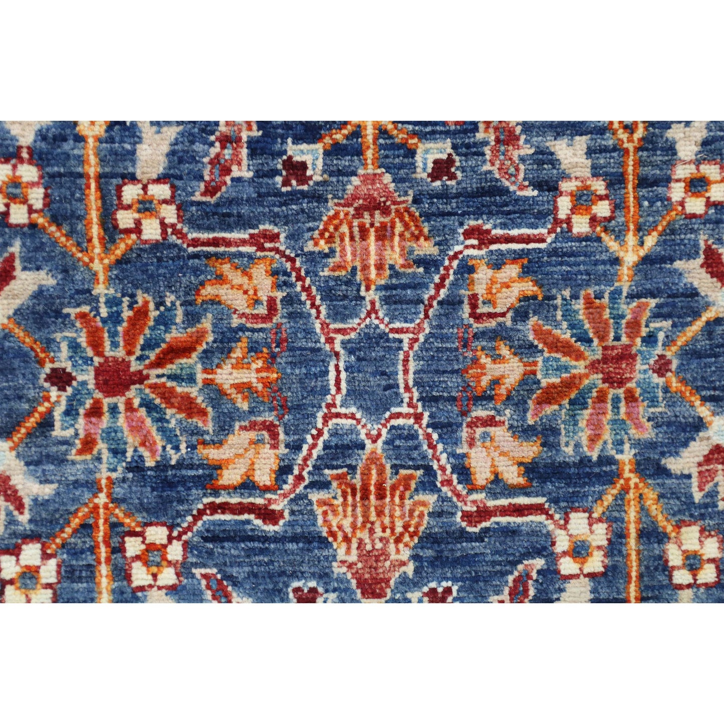 ARYANA ARYAN NAVY / RED 2'4" X 17'11"