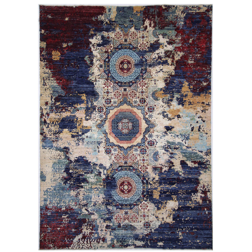 ARYANA MAMAB IVORY / NAVY 10'4" X 13'9"