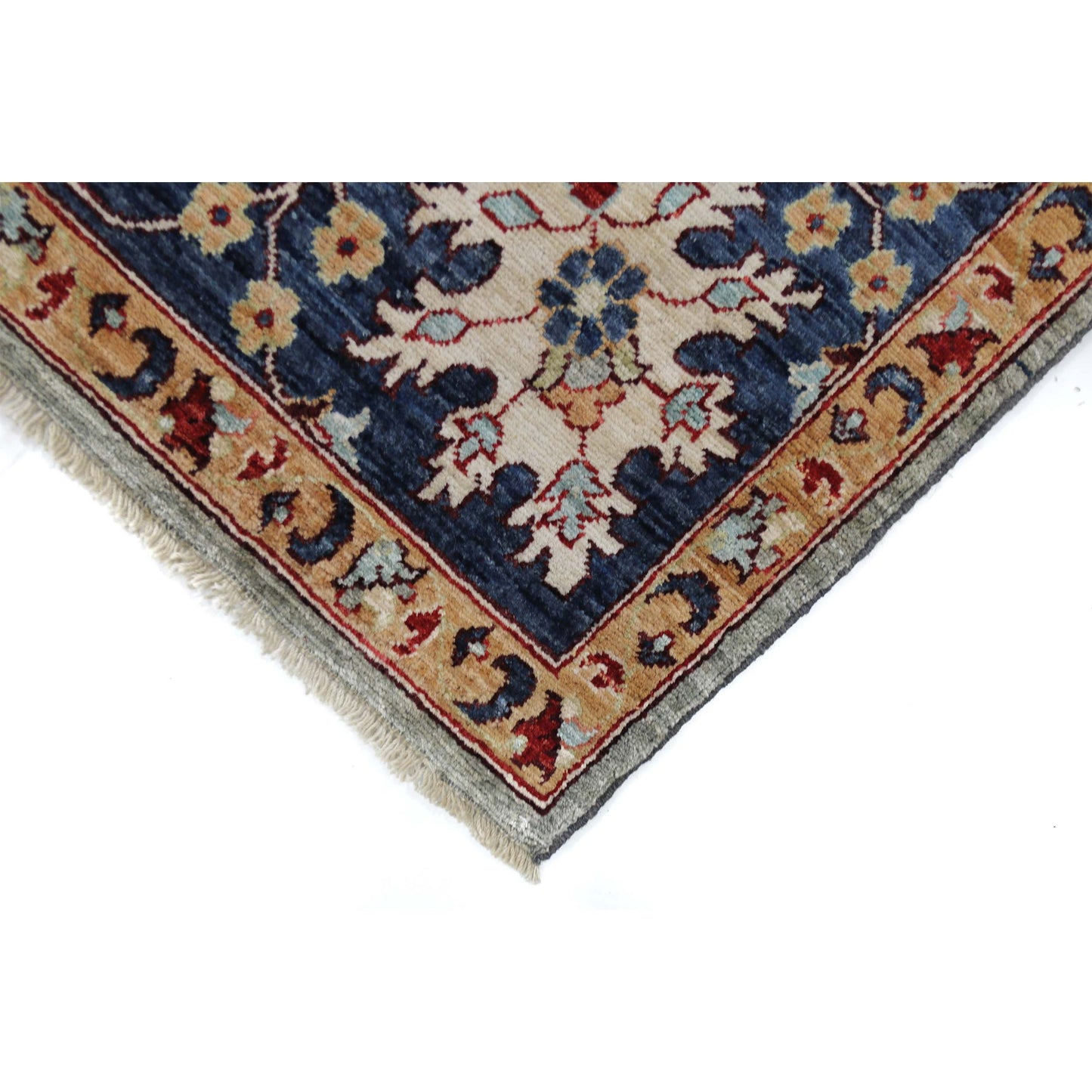 ARYANA ARYAN GREY / NAVY 8'11" X 12'2"
