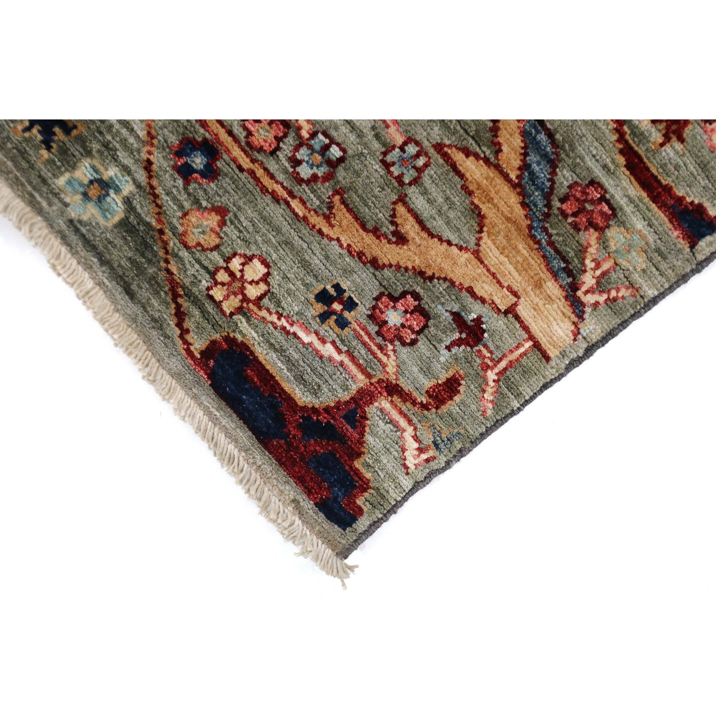 ARYANA ARYAN GREY / NAVY 2'6" X 25'3"
