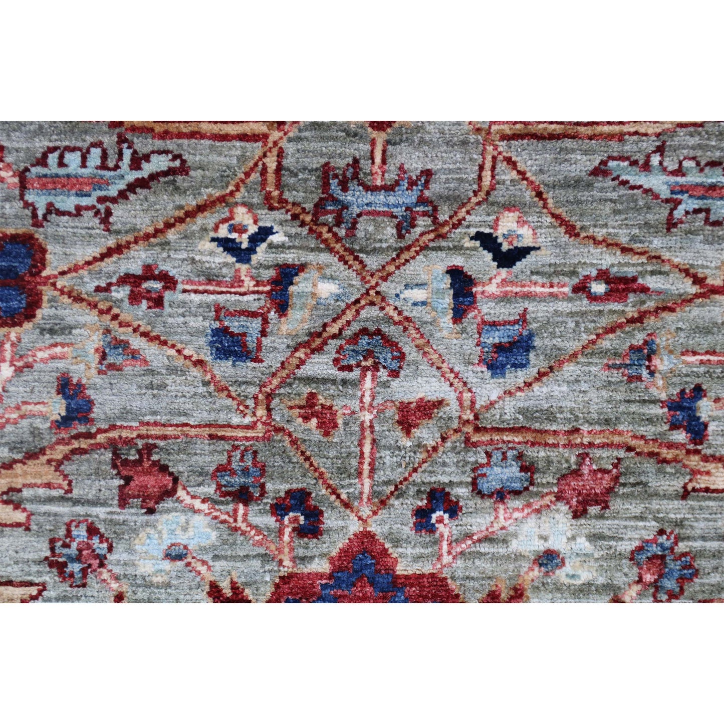 ARYANA ARYAN GREY / NAVY 2'6" X 25'3"