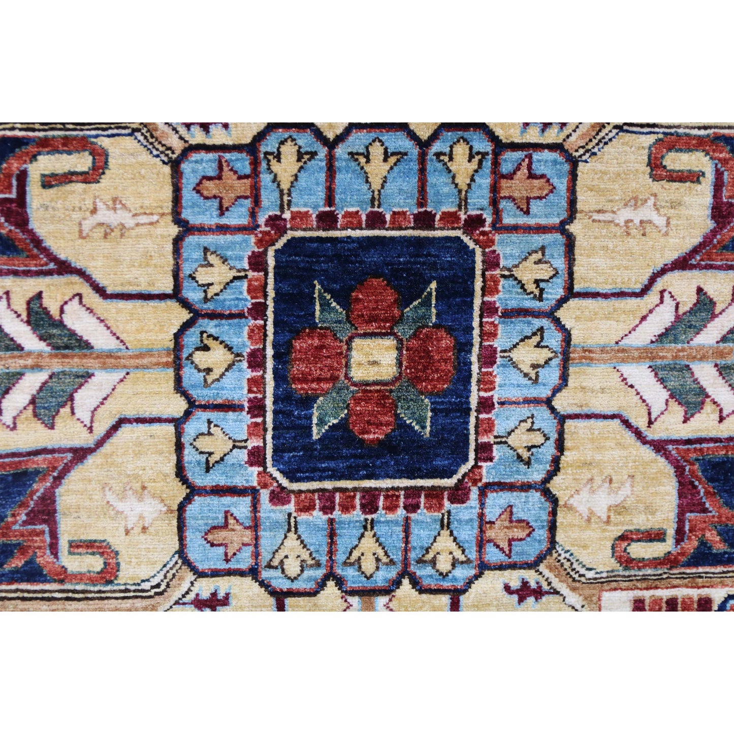 ARYANA HERIZ RED / NAVY 9'9" X 13'7"