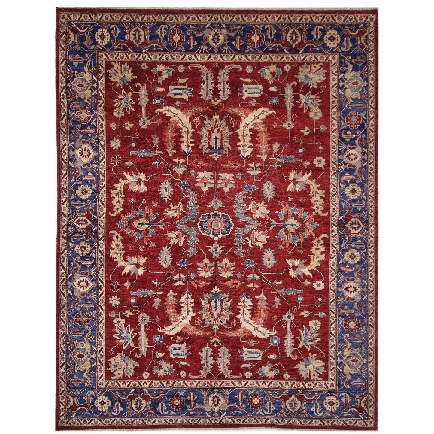 ARYANA ARYAN RED / BLUE 9'2" X 12'