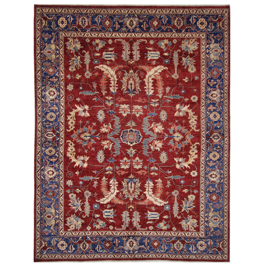 ARYANA ARYAN RED / BLUE 9'2" X 12'
