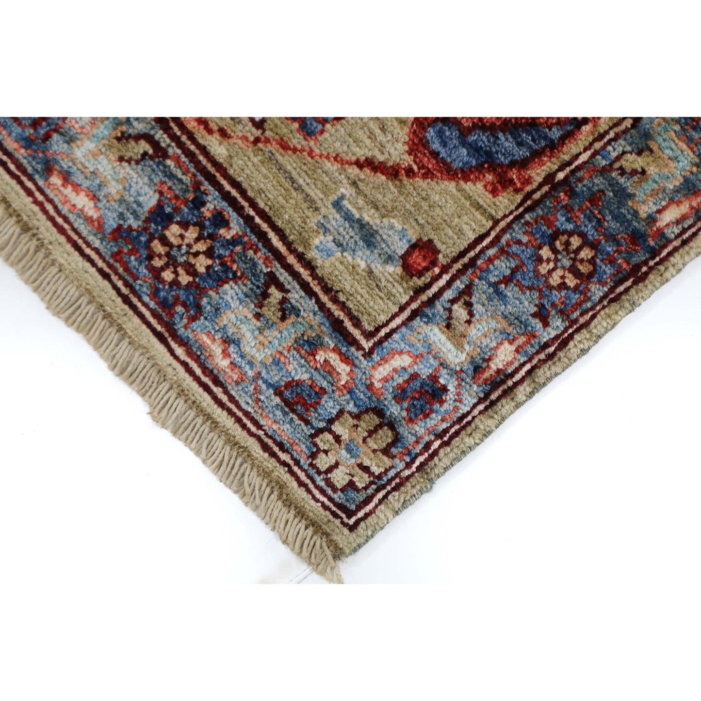 ARYANA ARYAN GREEN / BLUE 4'1" X 6'1"