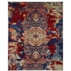 ARYANA PERAB LIGHT GREEN / RED 8' X 9'10"
