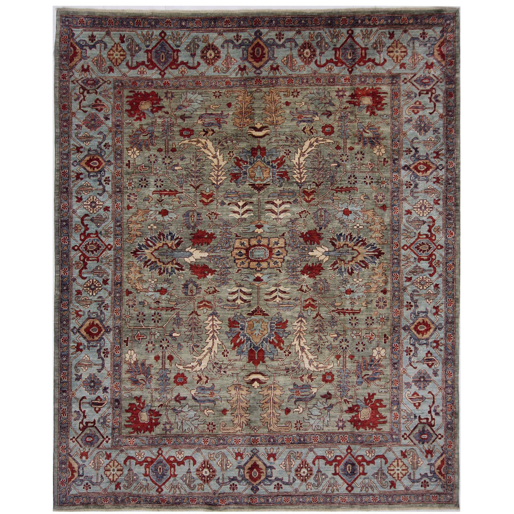 ARYANA ARYAN LIGHT BLUE / LIGHT BLUE 8' X 9'8"