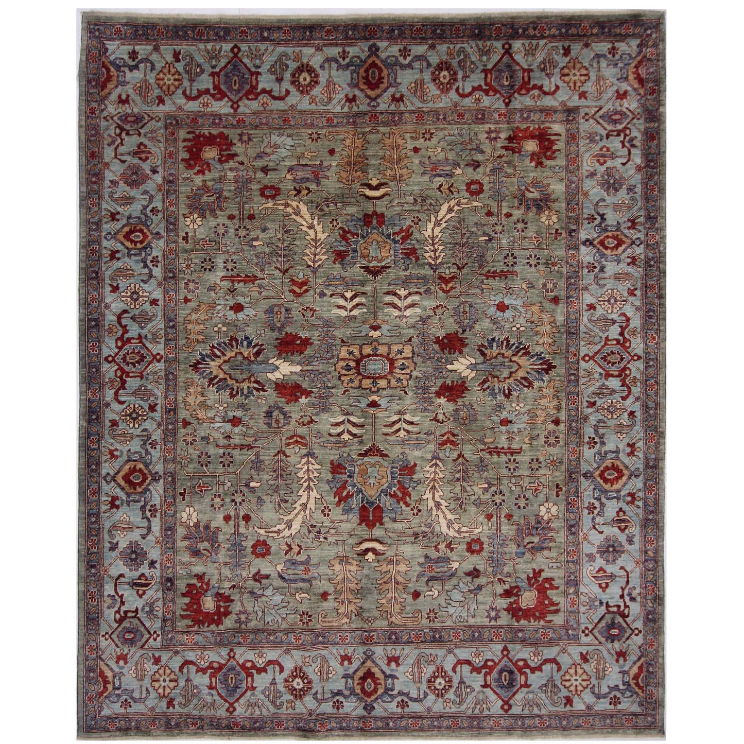 ARYANA ARYAN LIGHT BLUE / LIGHT BLUE 8' X 9'8"