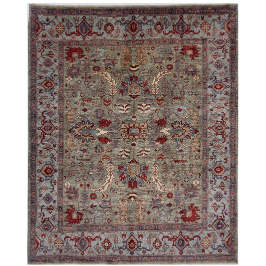 ARYANA ARYAN LIGHT BLUE / LIGHT BLUE 8' X 9'8"