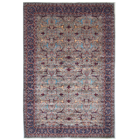 ARYANA ARYAN GREY / NAVY 12'1" X 17'9"