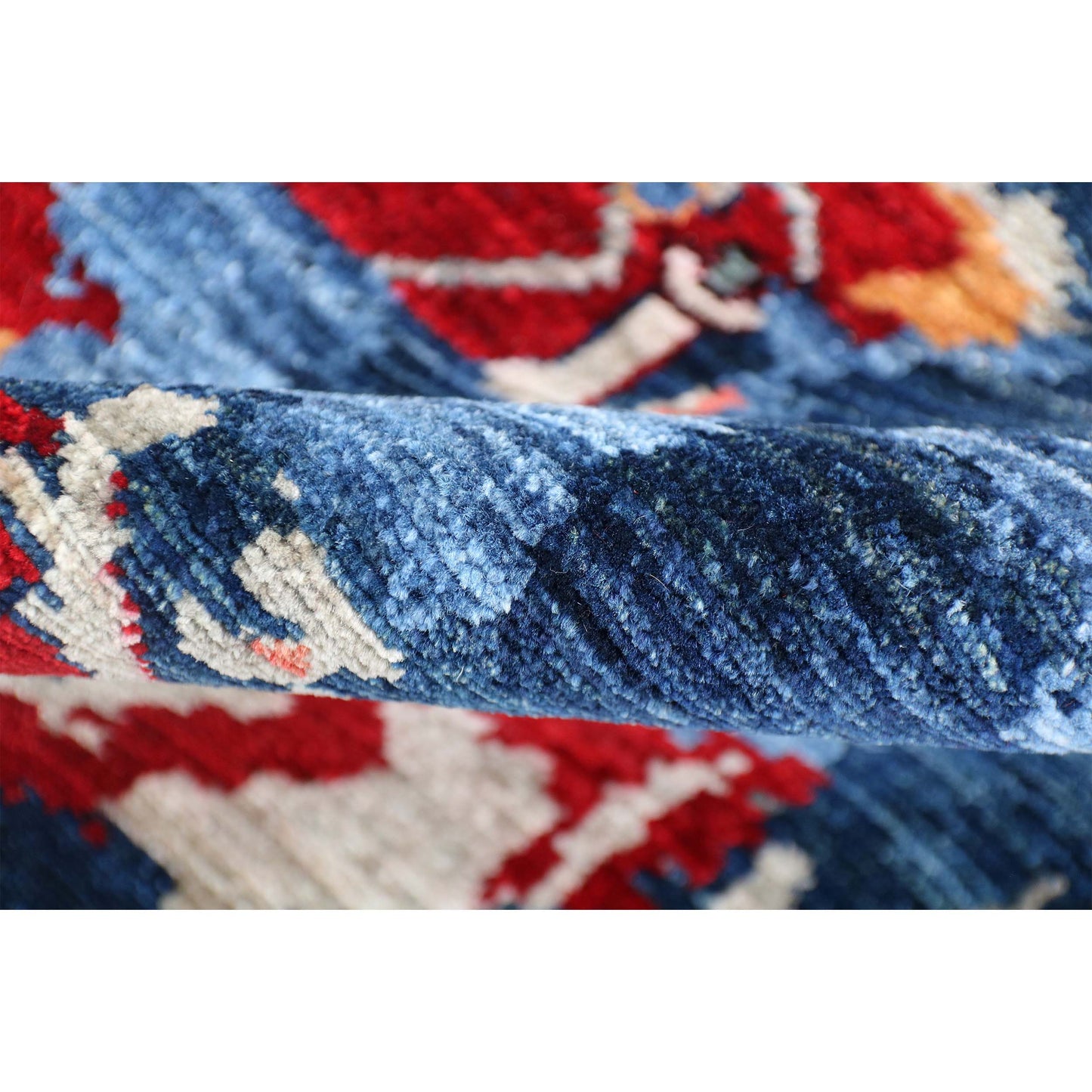 ARYANA PERAB BLUE / RED 7'10" X 9'10"