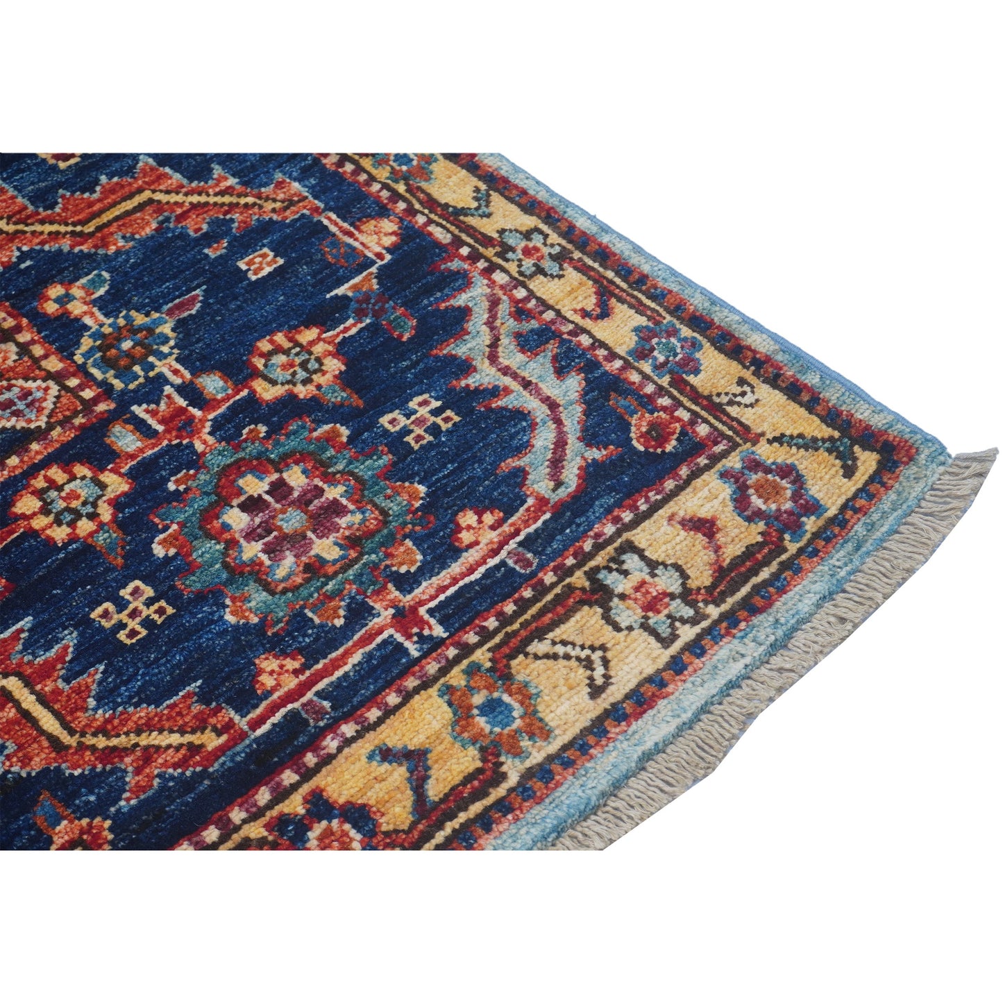 ARYANA ARYAN BLUE / RED 7'10" X 9'7"