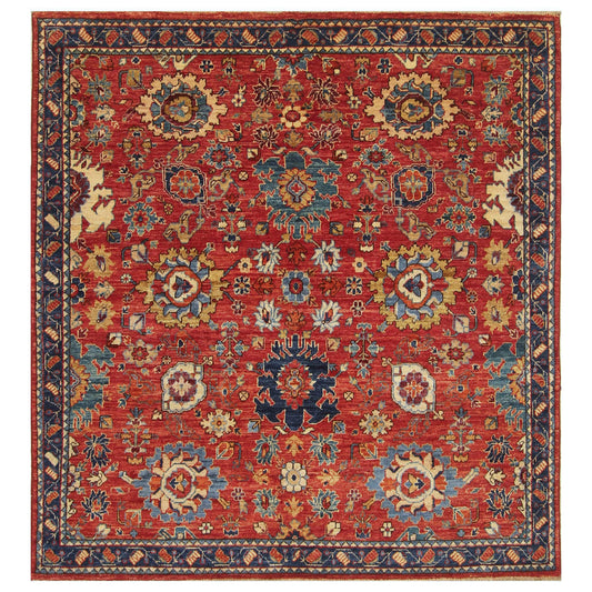 ARYANA ARYAN RED / MULTI 4'9" X 5'2"