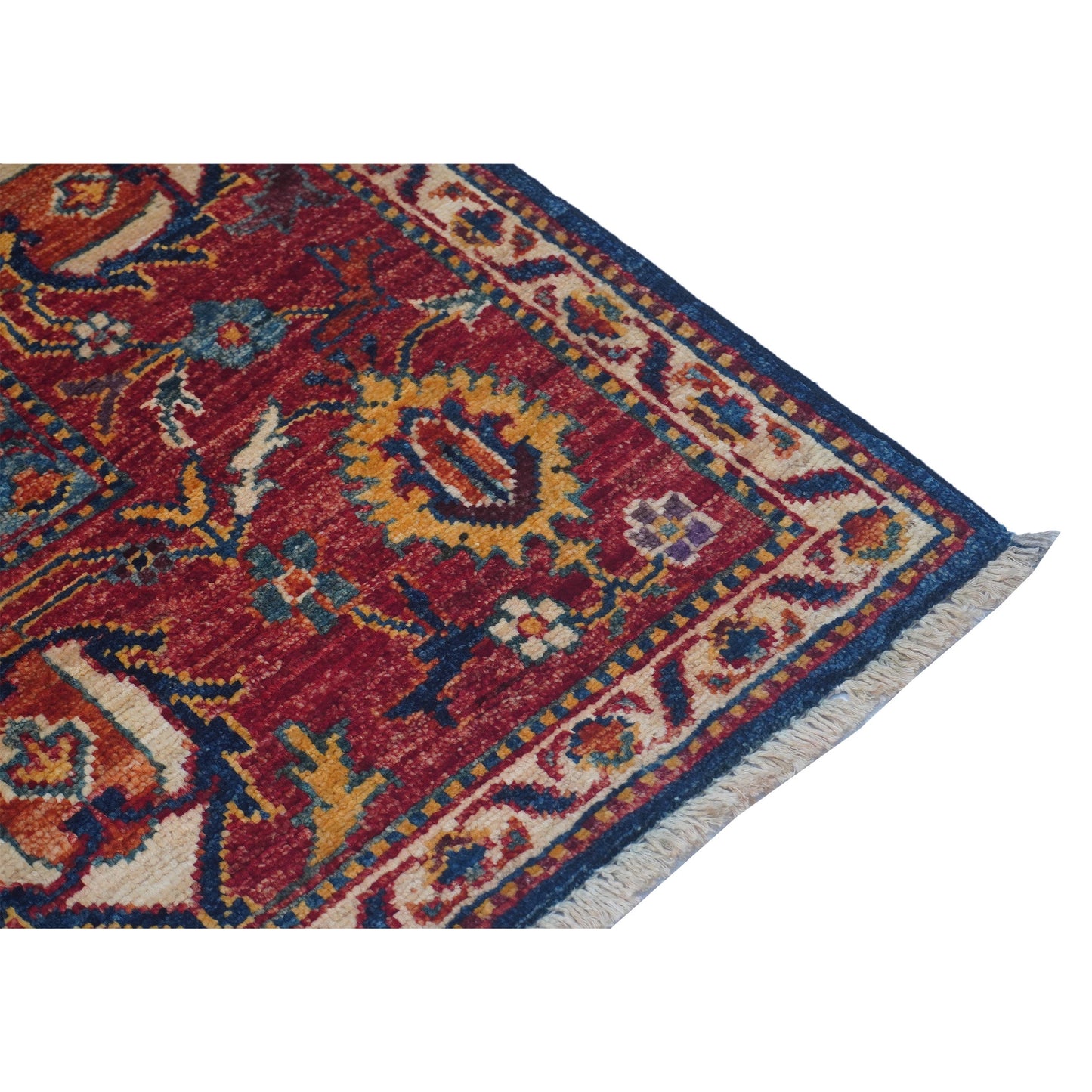ARYANA ARYAN BLUE / RED 9' X 11'10"