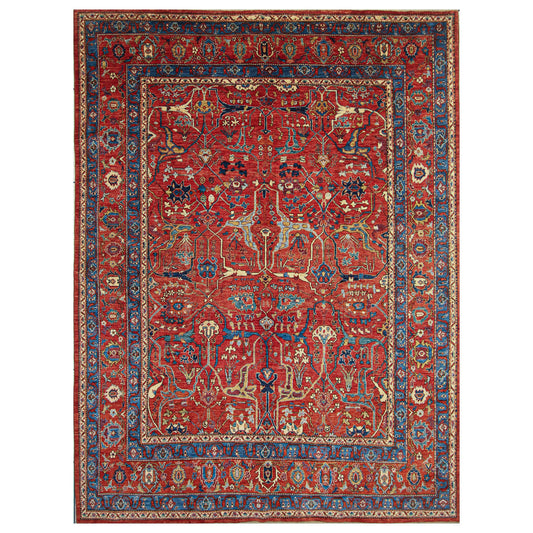 ARYANA ARYAN RED / RED 7'11" X 10'2"