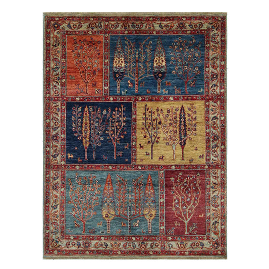 ARYANA GABEH RED / MULTI 5' X 6'9"