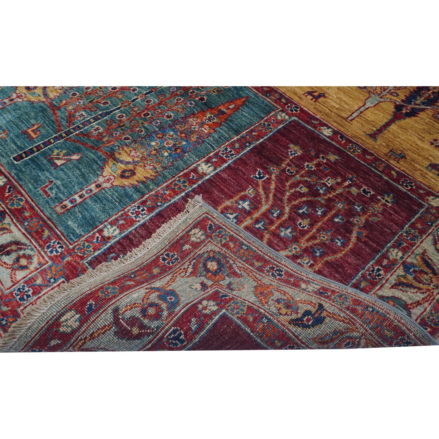 ARYANA GABEH RED / MULTI 5' X 6'9"
