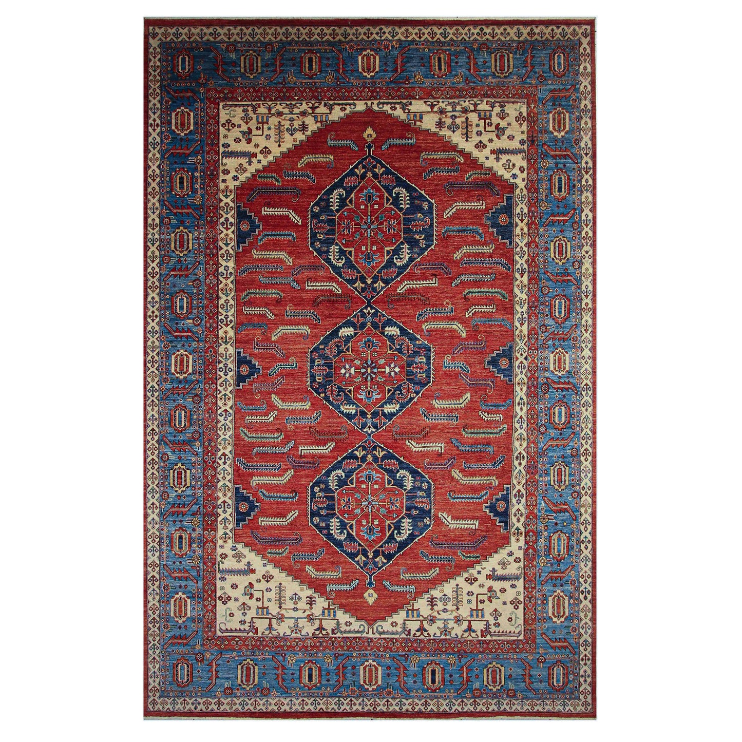 ARYANA ARYAN RED / BLUE 10'1" X 15'3"