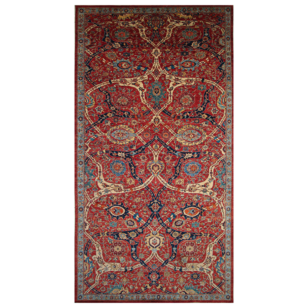 ARYANA ARYAN RED / BLUE 8'4" X 16'