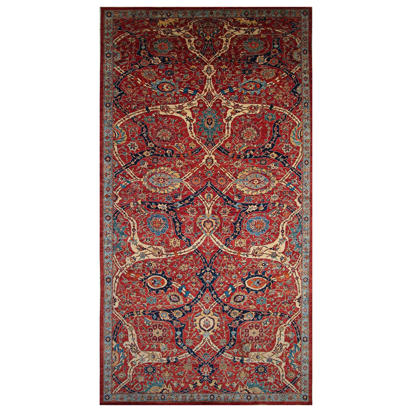 ARYANA ARYAN RED / BLUE 8'4" X 16'