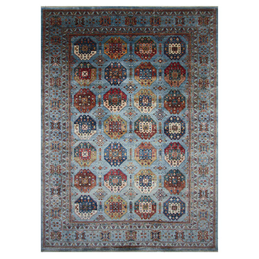 ARYANA ARYAN LIGHT BLUE / MULTI 8'9" X 12'1"