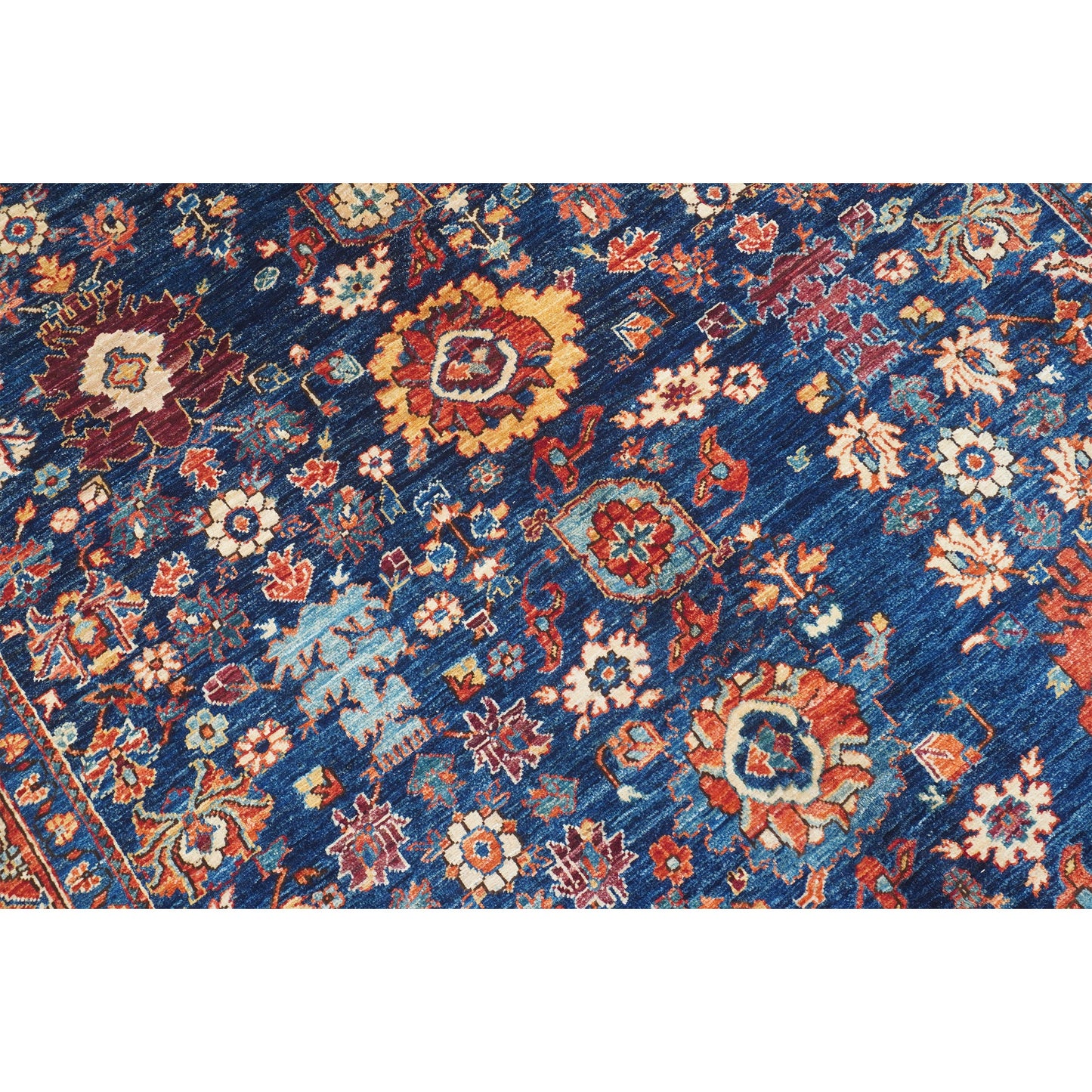 ARYANA SAMAR BLUE / RED 5'11" X 8'