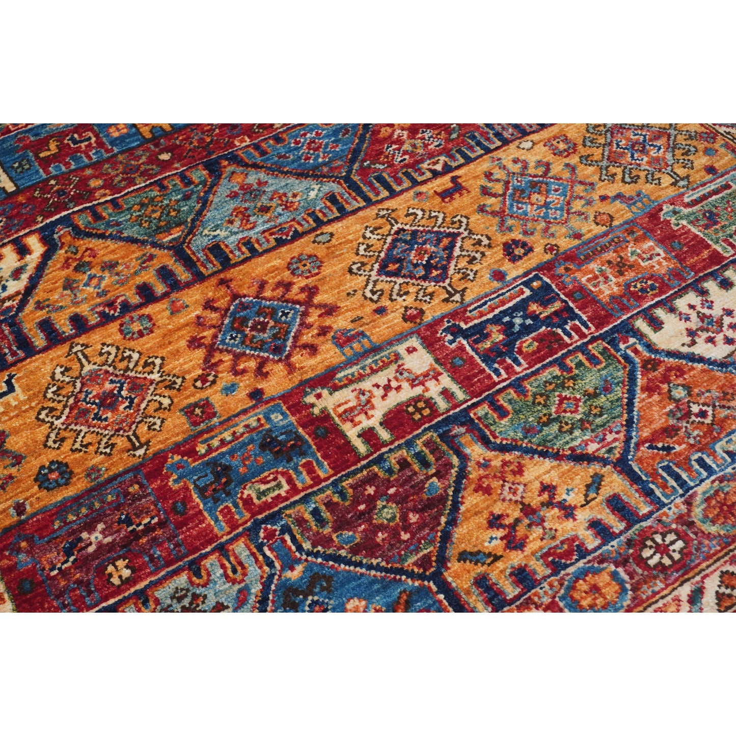 ARYANA ARYAN RED / MULTI 4'11" X 6'7"