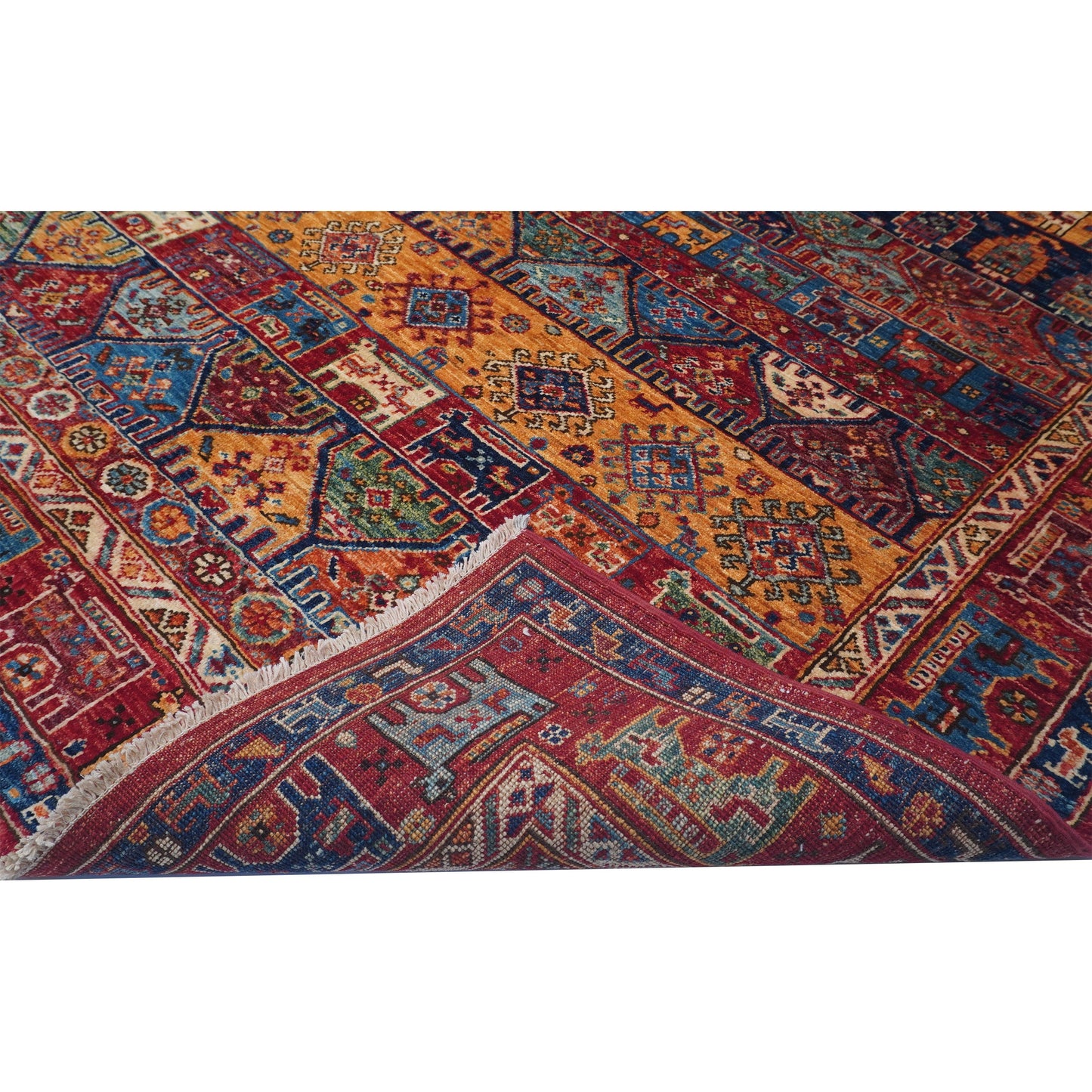 ARYANA ARYAN RED / MULTI 4'11" X 6'7"