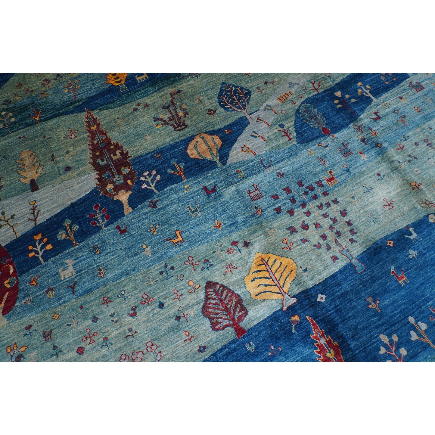 ARYANA GABEH BLUE / MULTI 8'9" X 12'3"