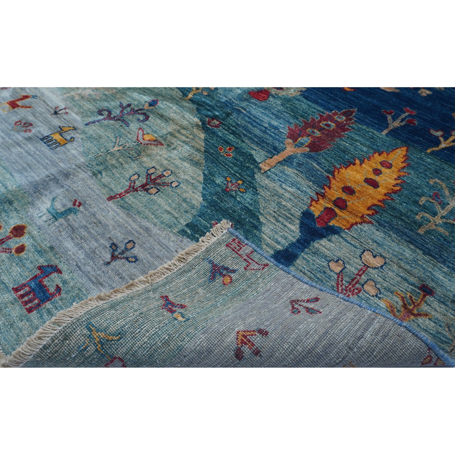 ARYANA GABEH BLUE / MULTI 8'9" X 12'3"