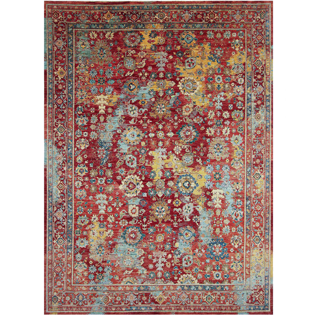 ARYANA SAMAR RED / MULTI 8'9" X 12'