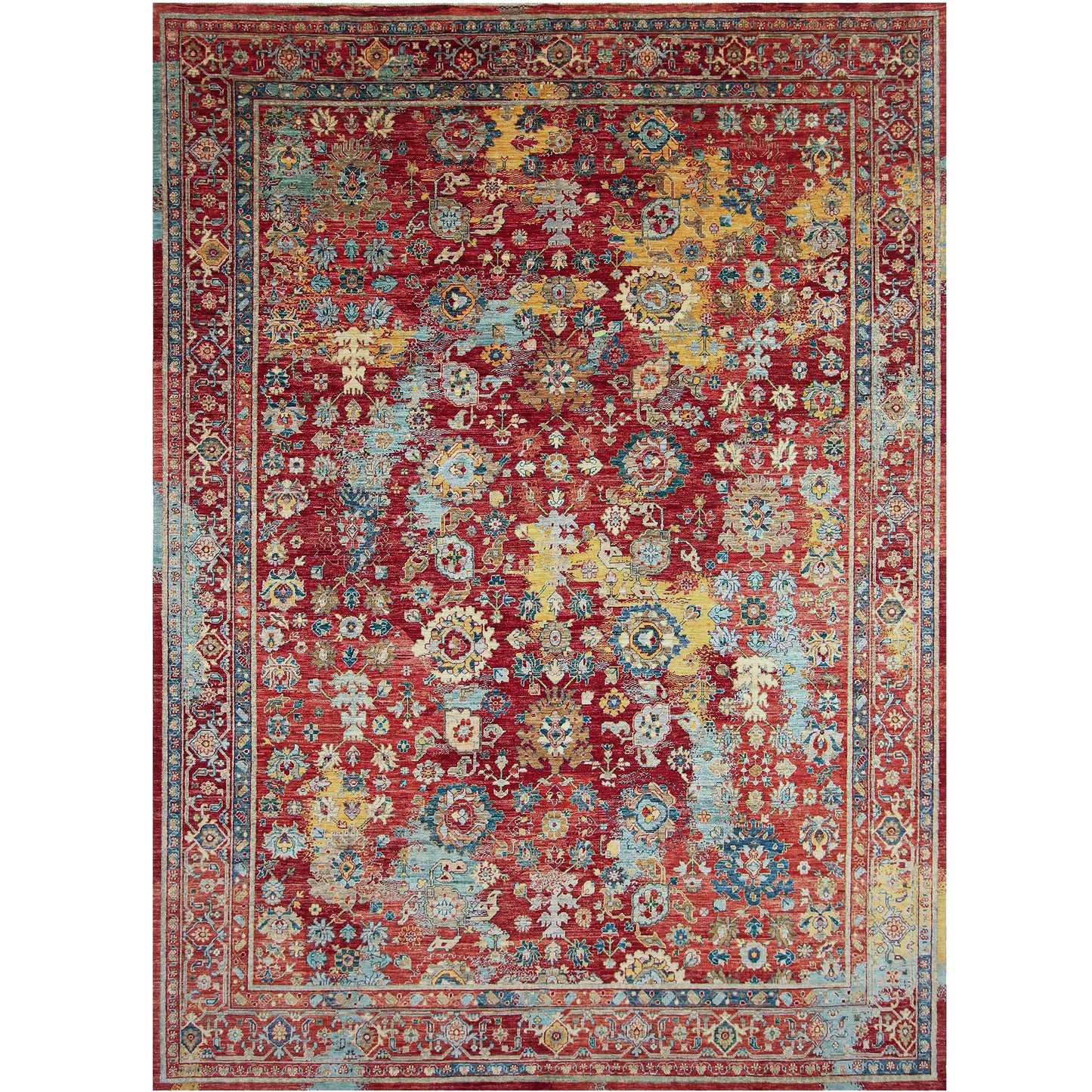 ARYANA SAMAR RED / MULTI 8'9" X 12'