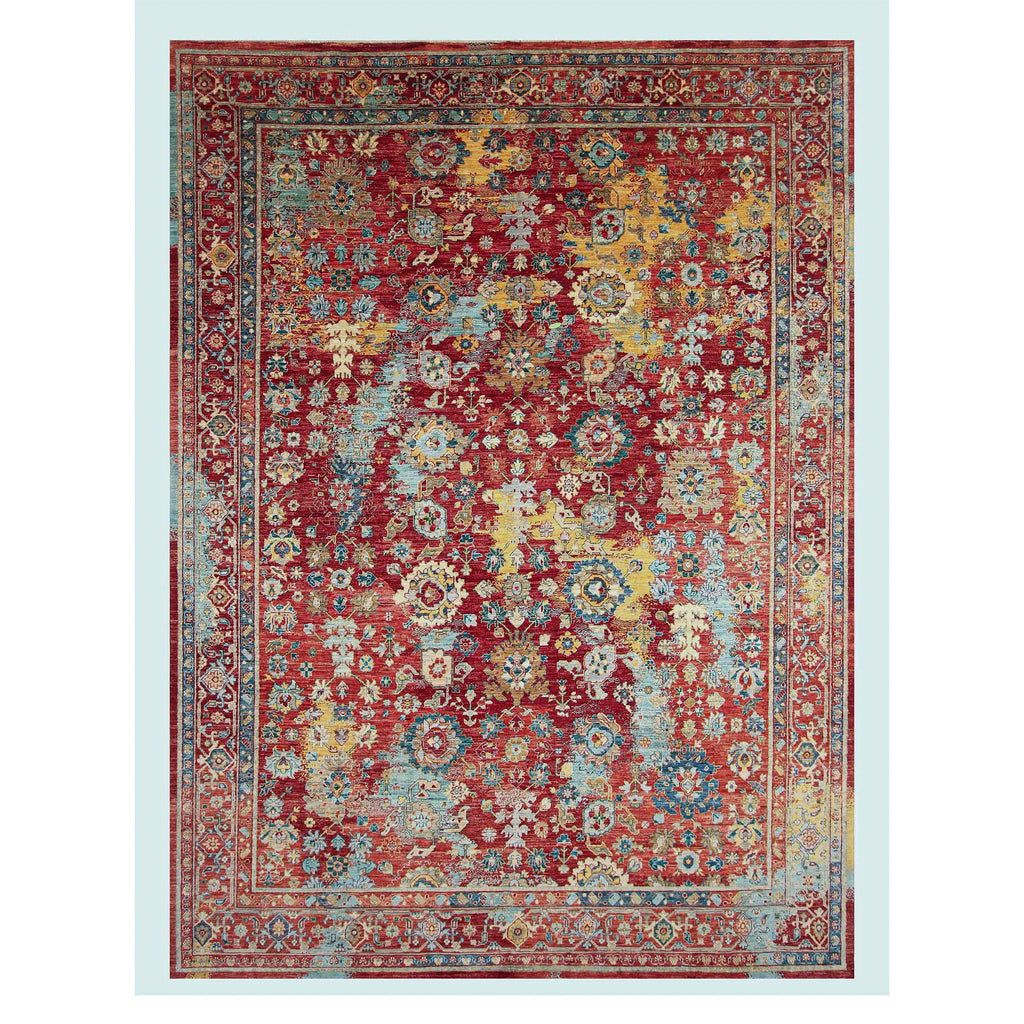 ARYANA SAMAR RED / MULTI 8'9" X 12'
