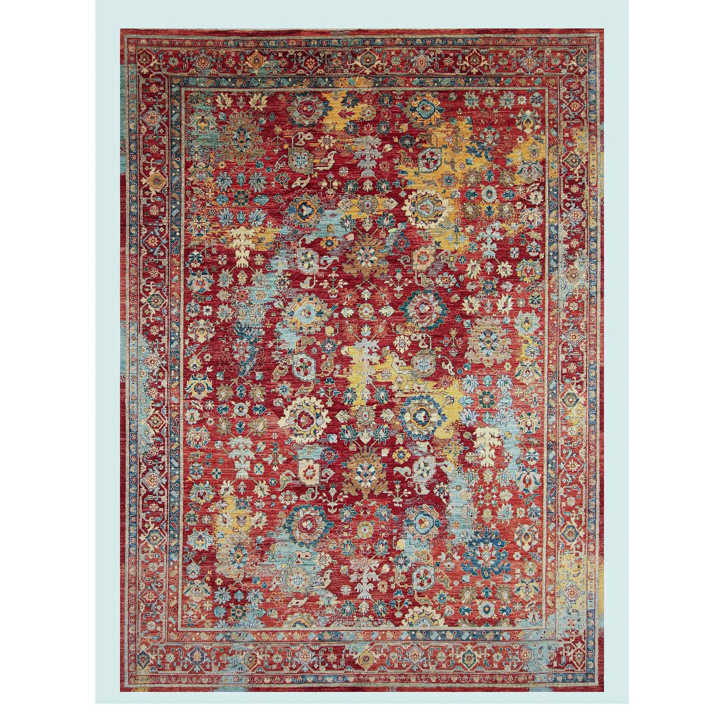 ARYANA SAMAR RED / MULTI 8'9" X 12'