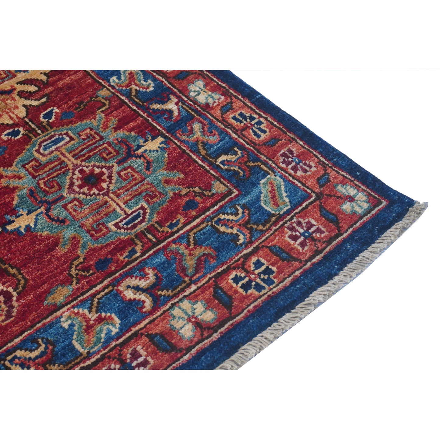 ARYANA ARYAN BLUE / RED 9'10" X 13'8"