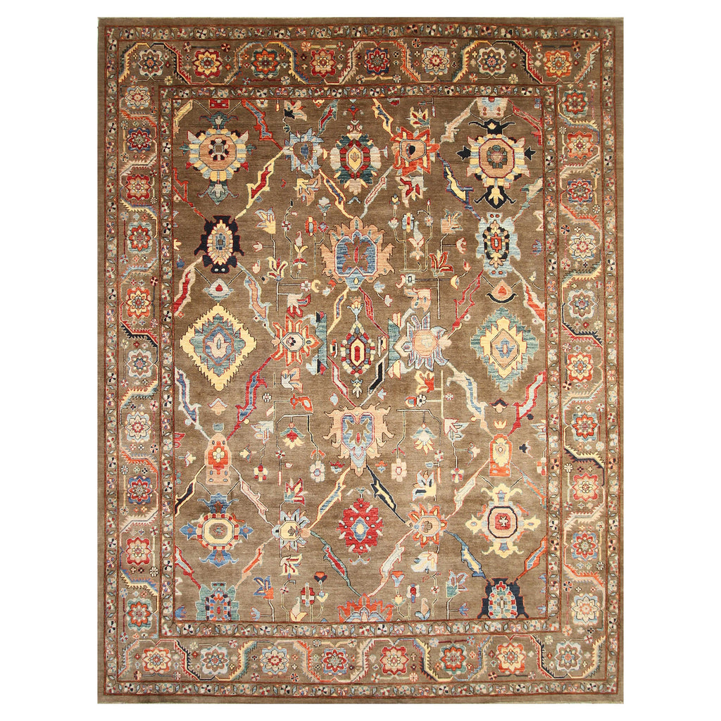 ARYANA ARYAN BROWN / MULTI 9' X 11'9"