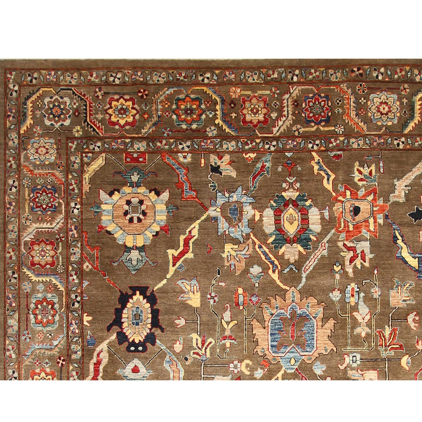ARYANA ARYAN BROWN / MULTI 9' X 11'9"
