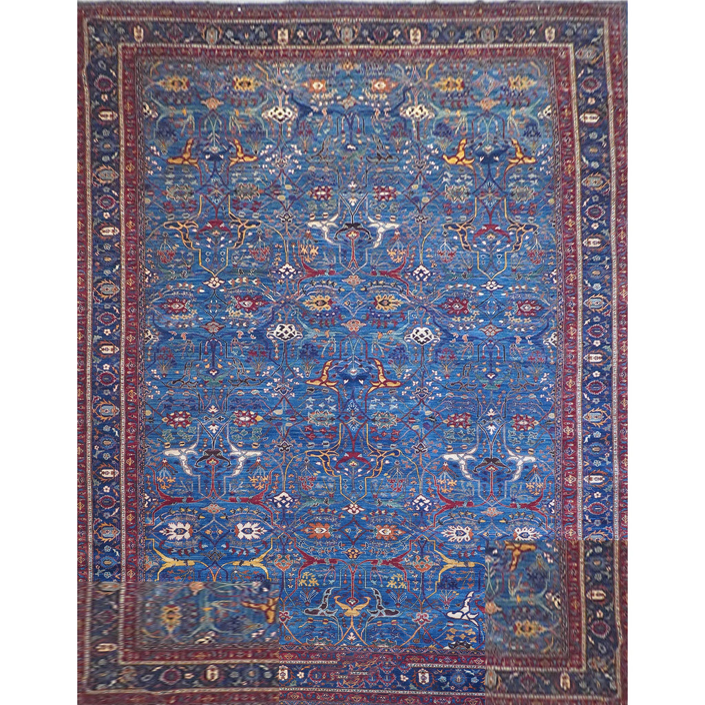 ARYANA ARYAN BLUE / LIGHT BLUE 13'6" X 23'1"