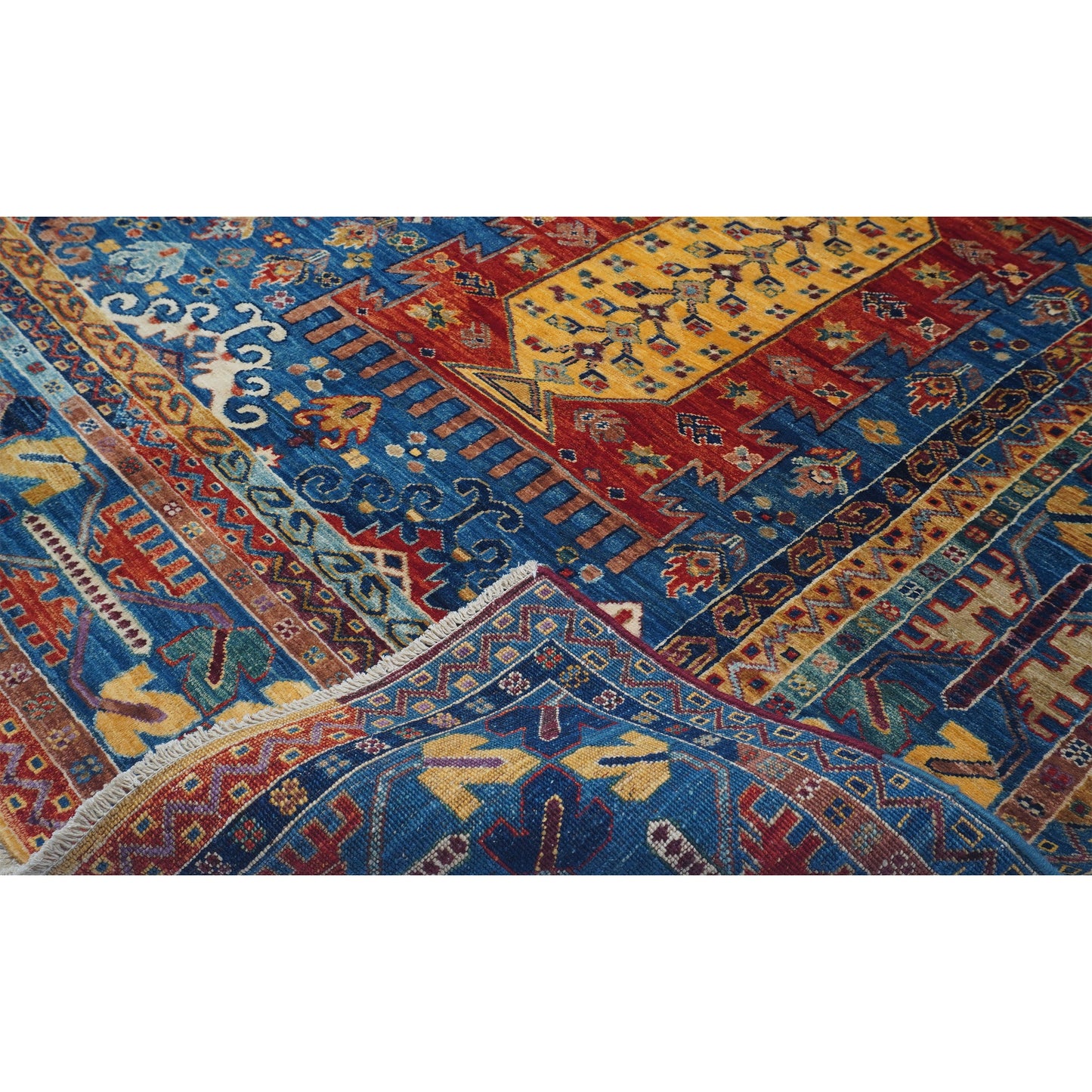ARYANA SAMAR BLUE / MULTI 8' X 10'4"