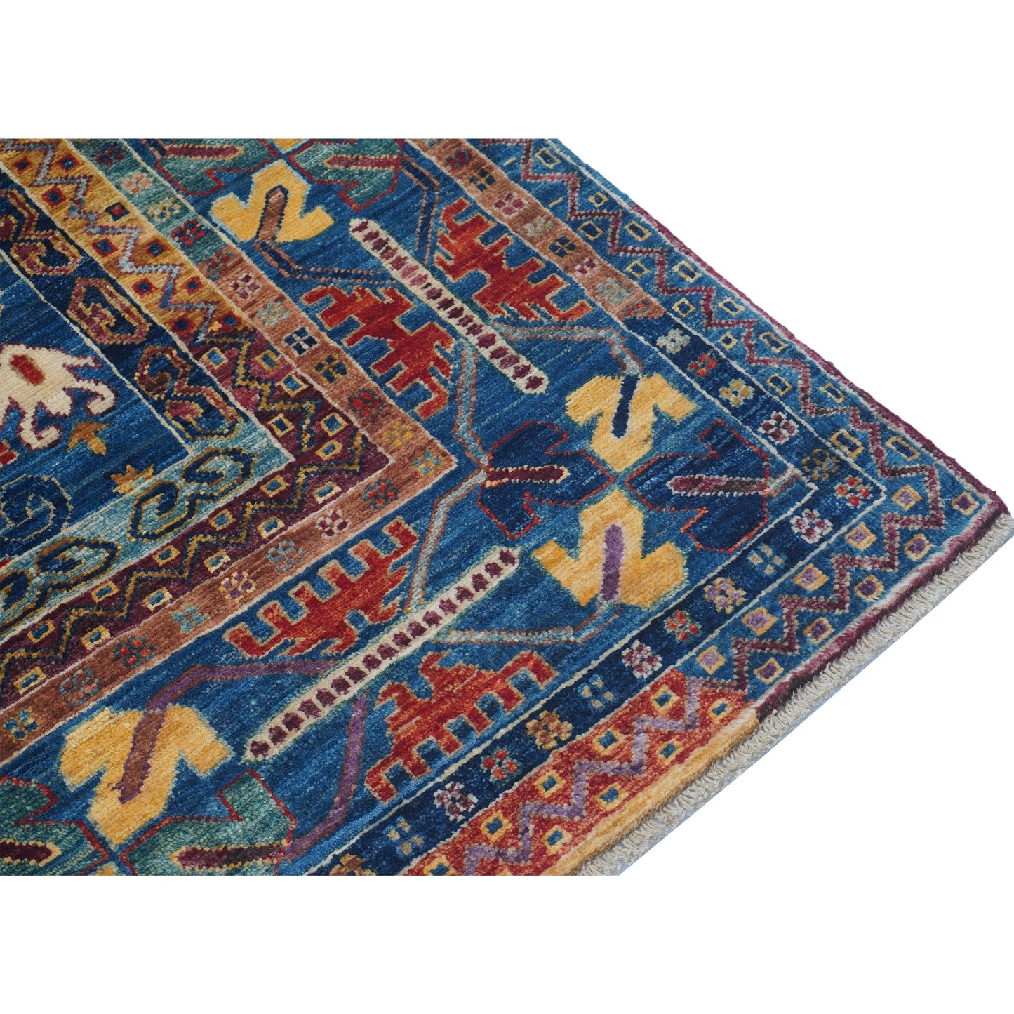 ARYANA SAMAR BLUE / MULTI 8' X 10'4"