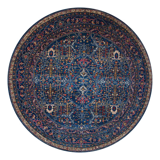 ARYANA ARYAN BLUE / MULTI 8'8" X 8'11"