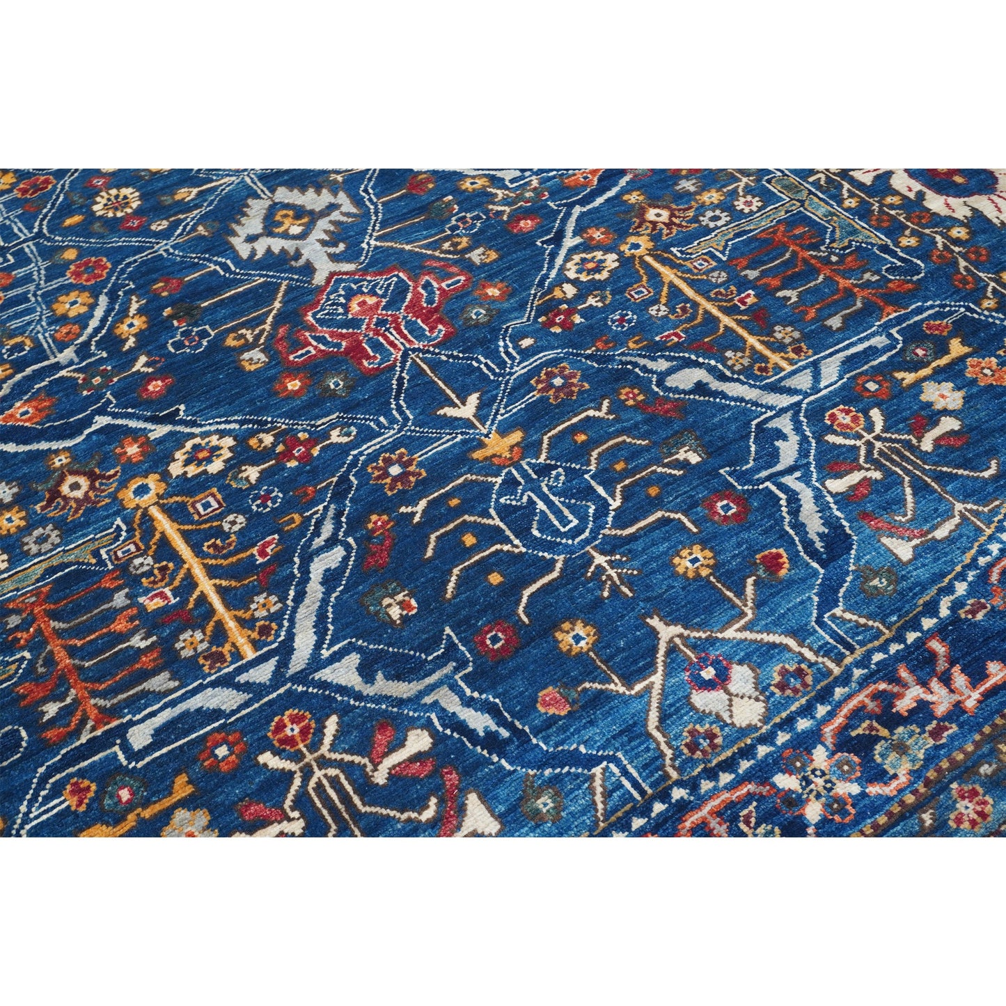 ARYANA ARYAN BLUE / MULTI 8'8" X 8'11"