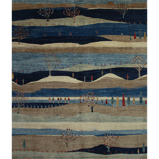 ARYANA GABEH BLUE / MULTI 8'3" X 9'8"